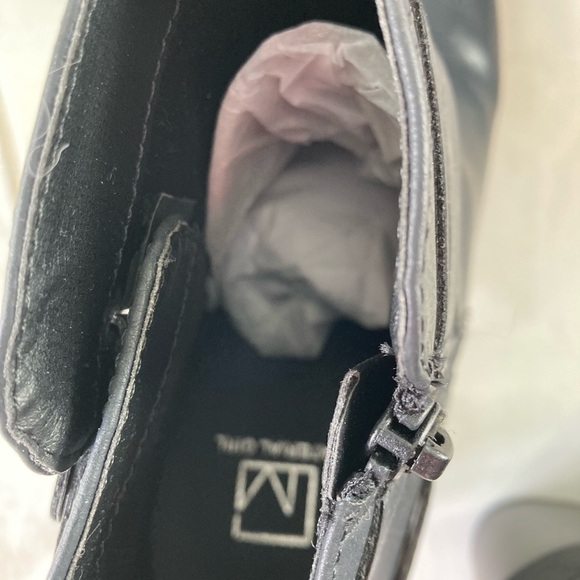 Material Girl Black Booties 7.5 M - Picture 3 of 4